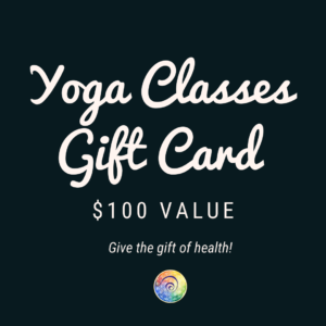 Yogo Classes Gift card, $100 value
